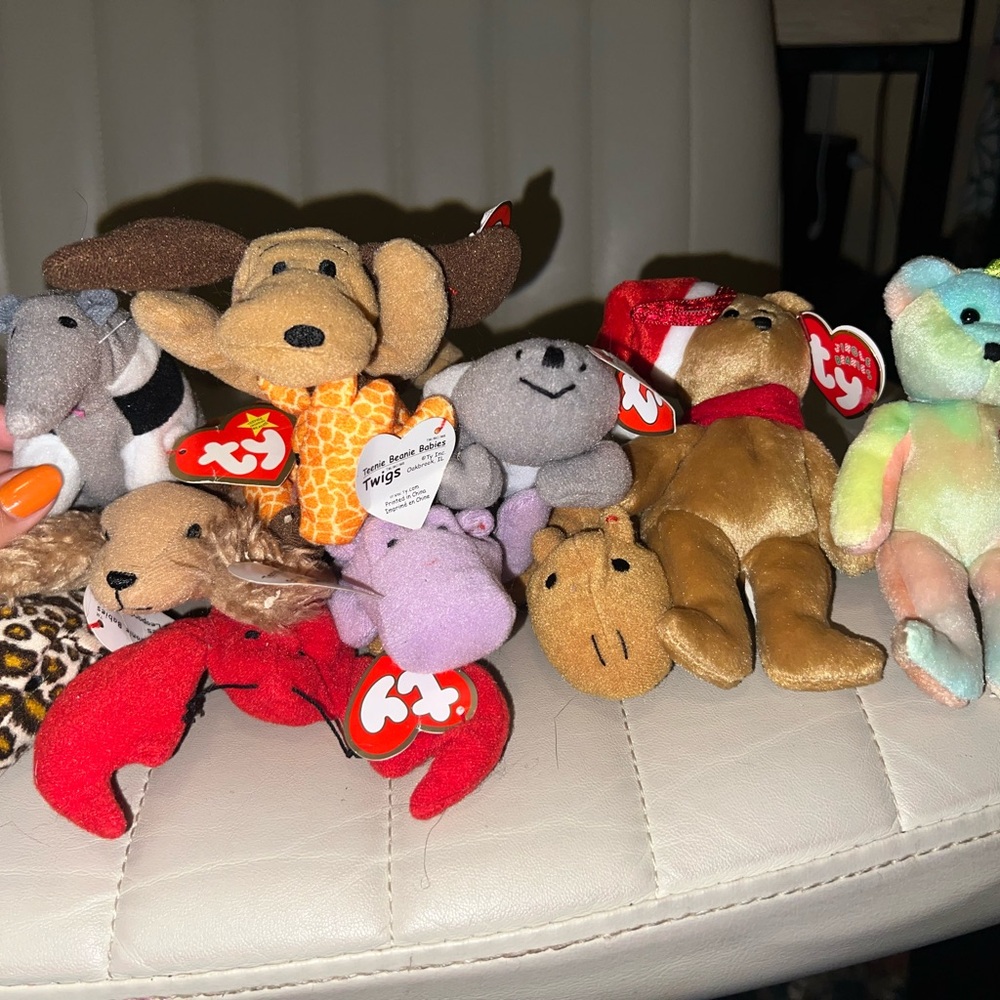 TY Beanie Babies Plush Toy Collection (mini’s)